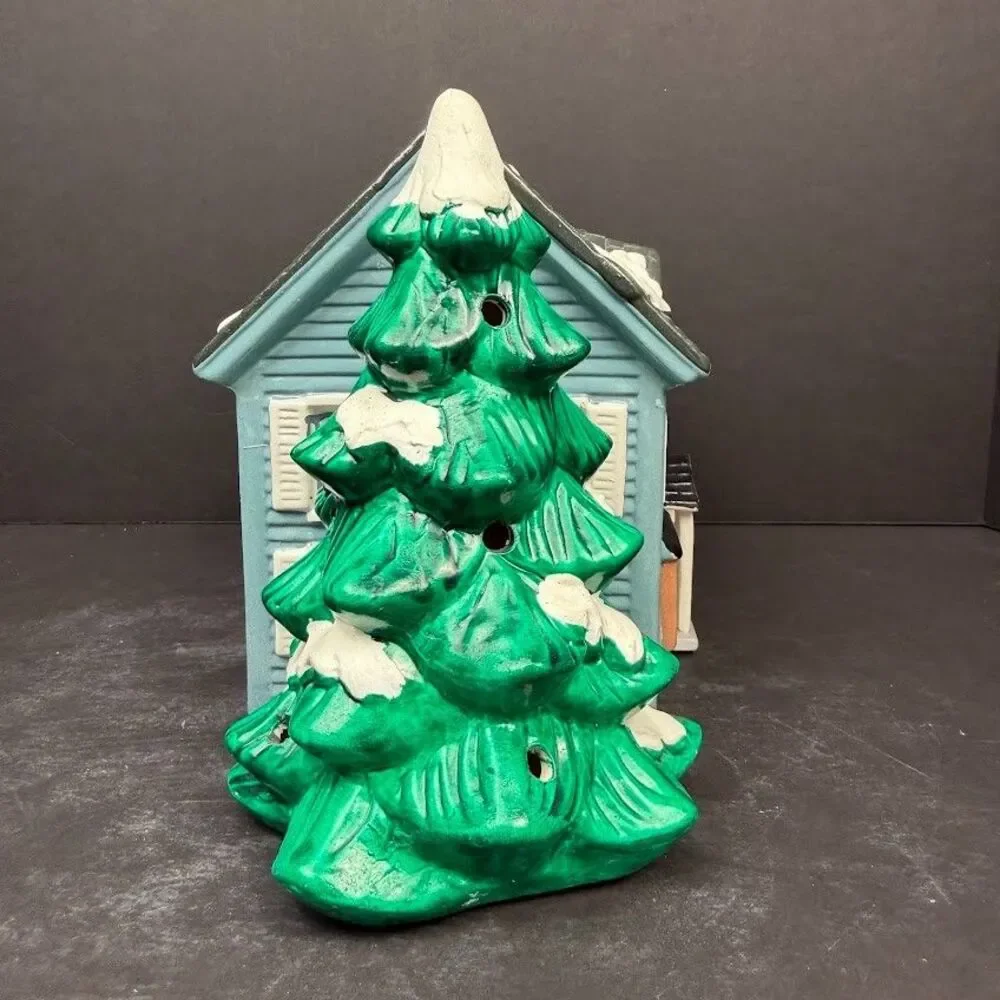 Department 56 Original Snow Village Springfield House 5027-0 1990 w/ Box-Retired